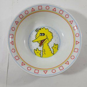 Vintage Sesame Street Big Bird Bowl -- ITEM #1291